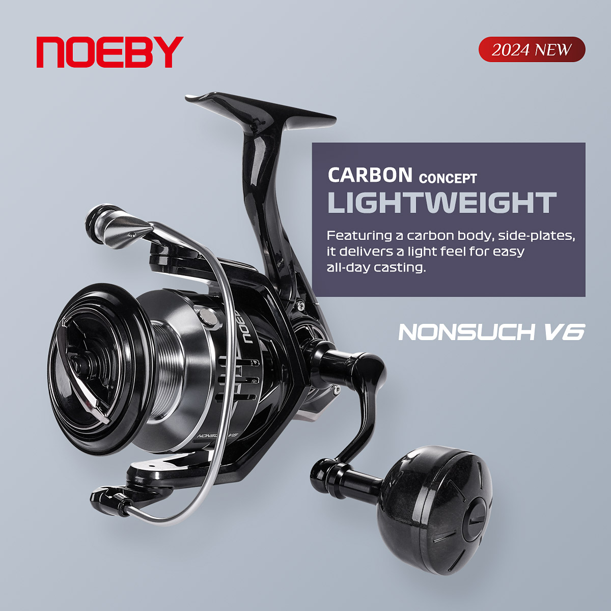 Fishing Equipment Brands - Noeby Mulinello da pesca con filatura