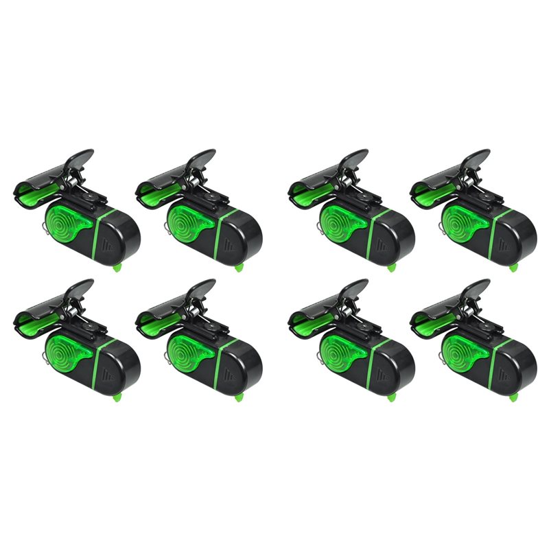Bite Alarm Fishing - A06F-8PCS Avvisatori Acustici da Pesca con