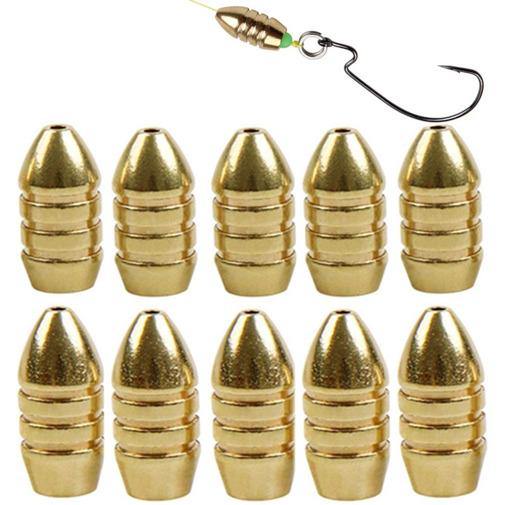 Fishing Equipment Shop - 10 pezzi pesi da pesca in