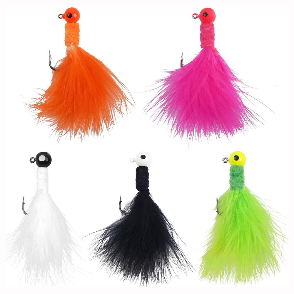 Fishing Equipment Shop - 12 Pezzi Testine per Jig da