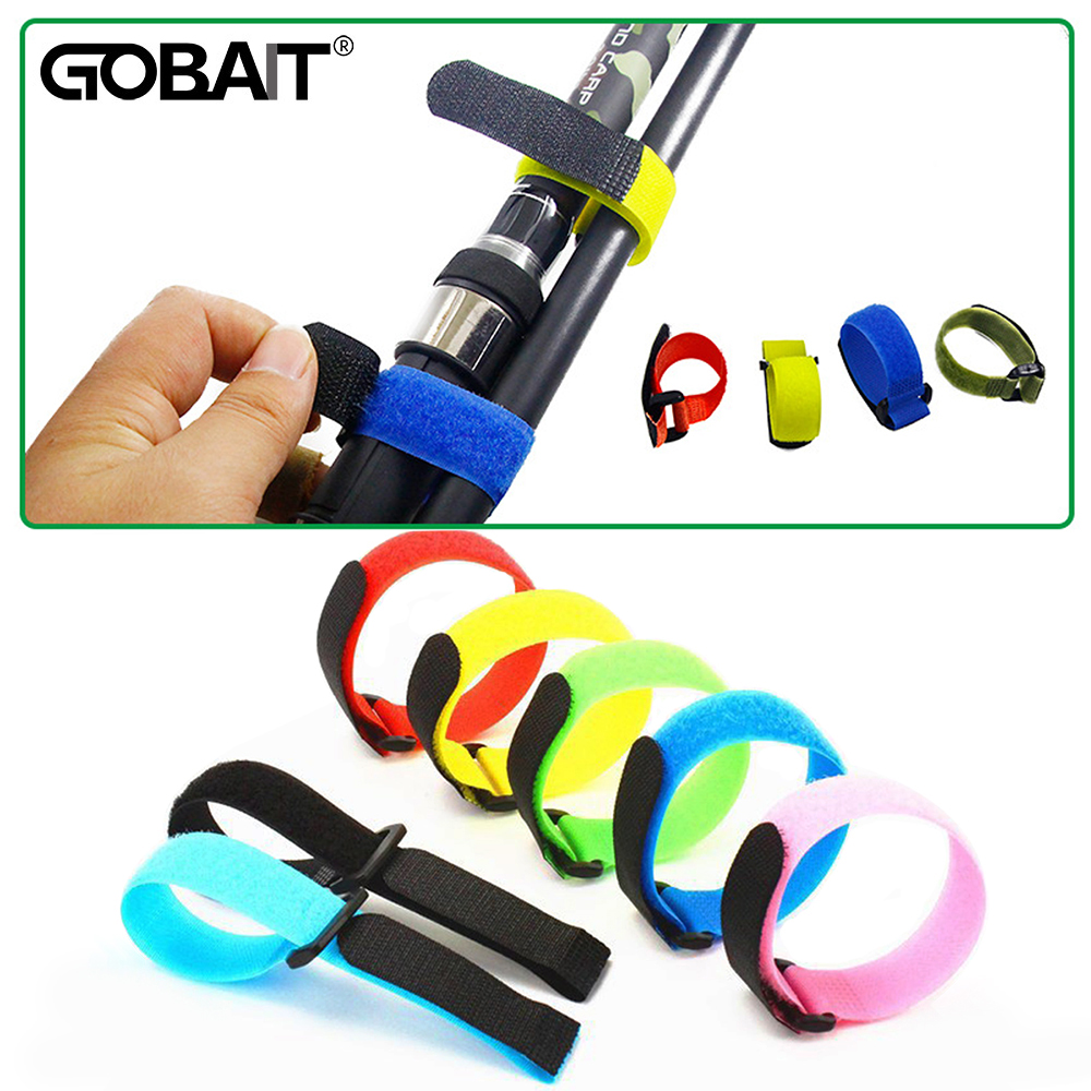Fishing Rod Wrap Tape - Fermacravatta cinturino regolabile in colore cavo