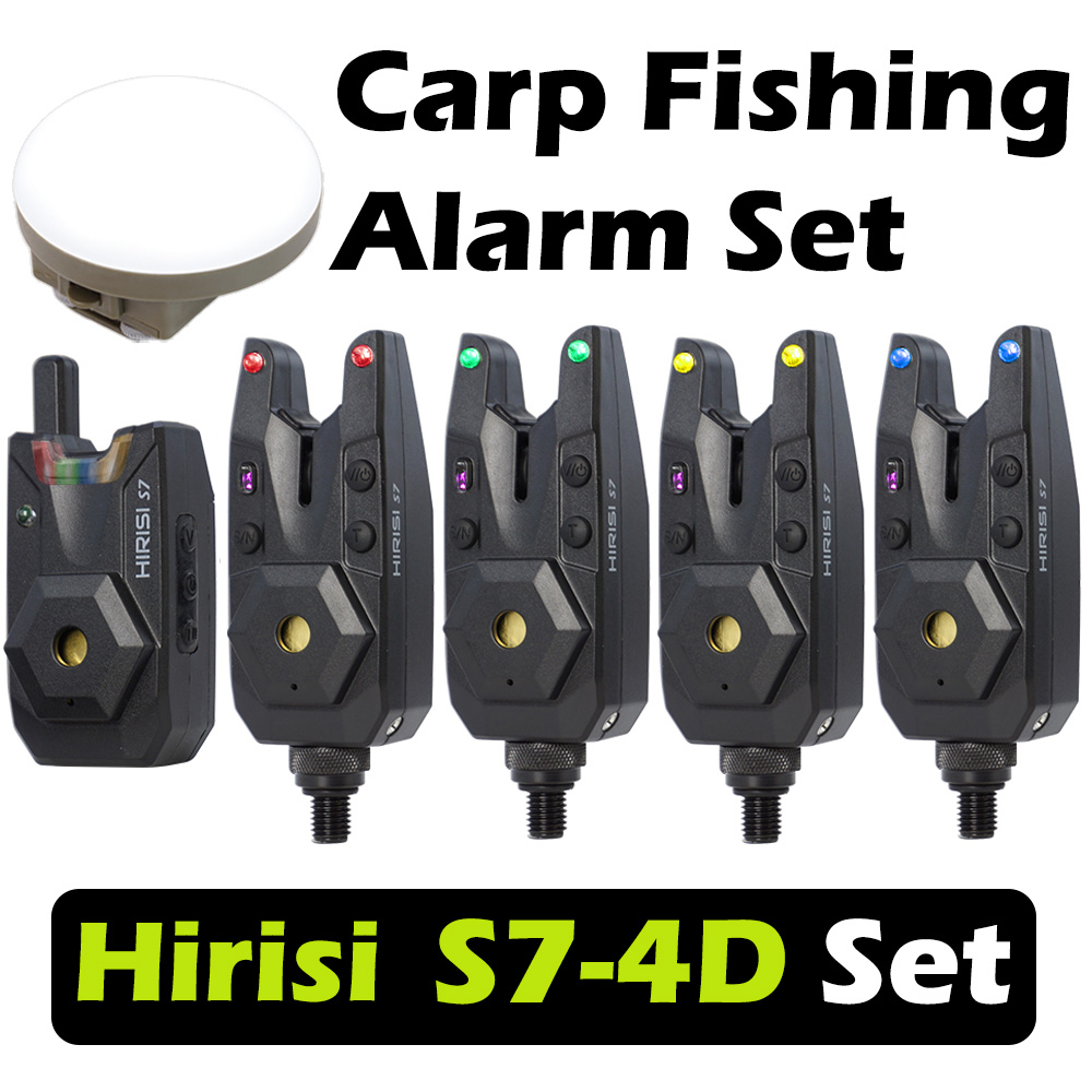 Bite Alarm Fishing - Set di Allarmi Wireless per Pesca