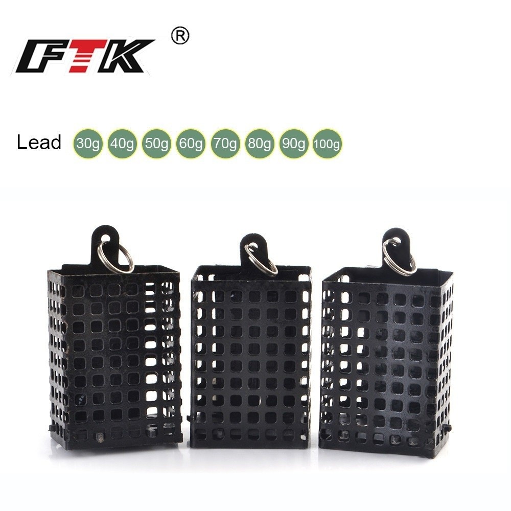 Freshwater Fishing Kit - Contenitore per Esche a Forma Quadrata