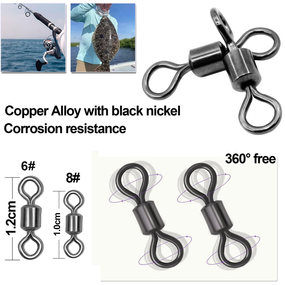 30 Pezzi Girevoli a 3 Vie per  - Fishing Equipment Shop recensione e prezzo