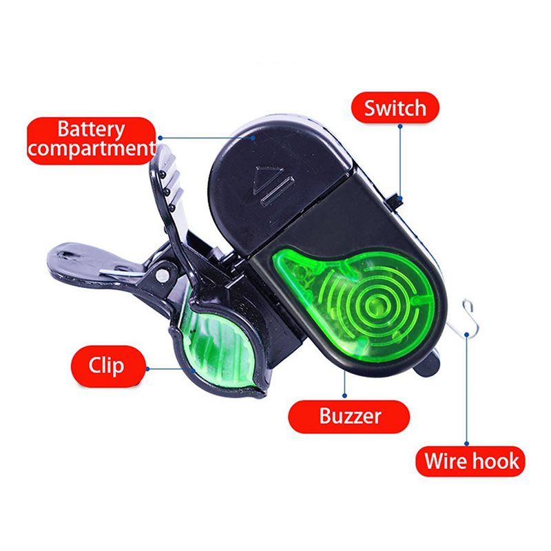 A06F-8PCS Avvisatori Acustici  - Bite Alarm Fishing recensione e prezzo