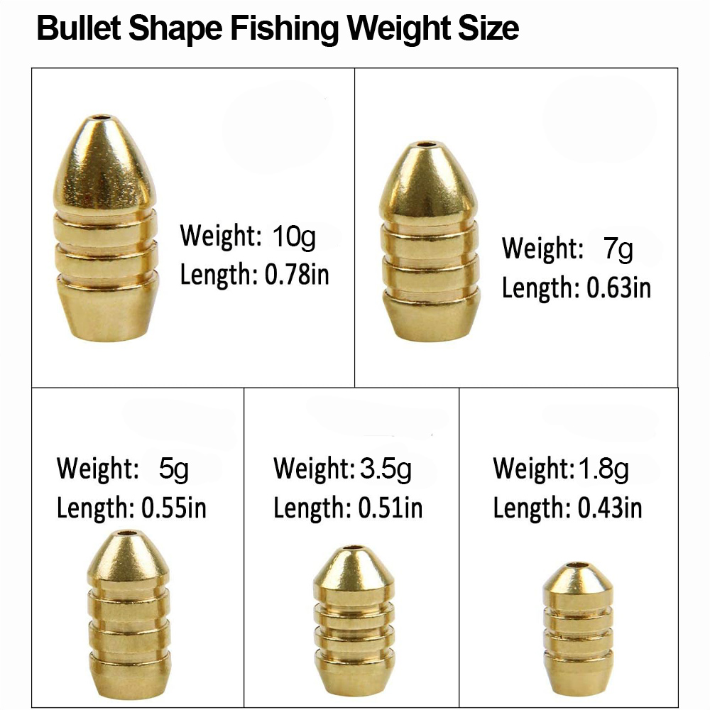 10 pezzi pesi da pesca in otto - Fishing Equipment Shop recensione e prezzo