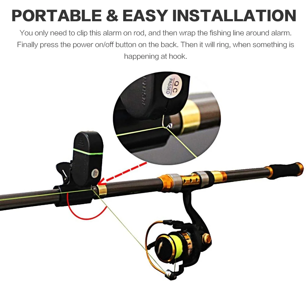 FLYSAND Morso di Pesce Richiam - Bite Alarm Fishing recensione e prezzo