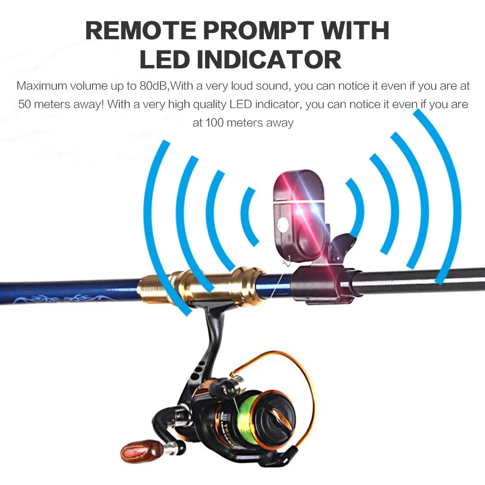 FLYSAND Morso di Pesce Richiam - Bite Alarm Fishing recensione e prezzo