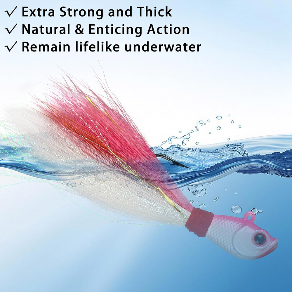 3 pz Bucktail Maschere Acqua S - Fishing Equipment Shop recensione e prezzo