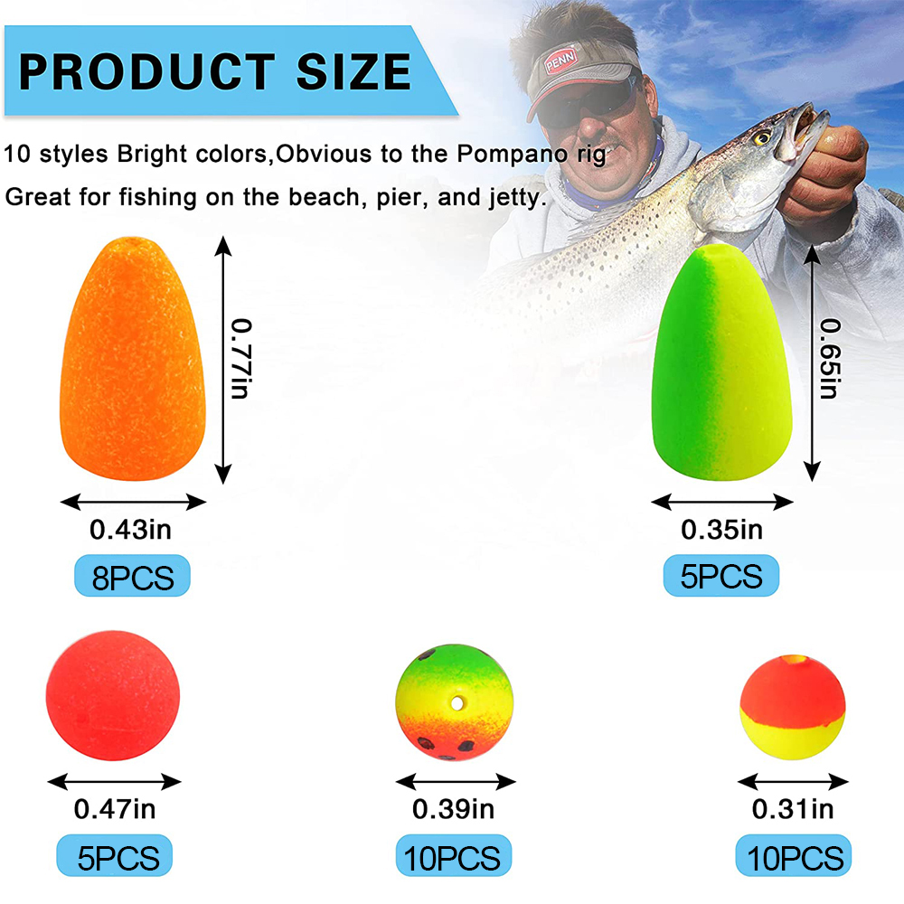 138 pz Pompano Rigs galleggian - Fishing Equipment Shop recensione e prezzo