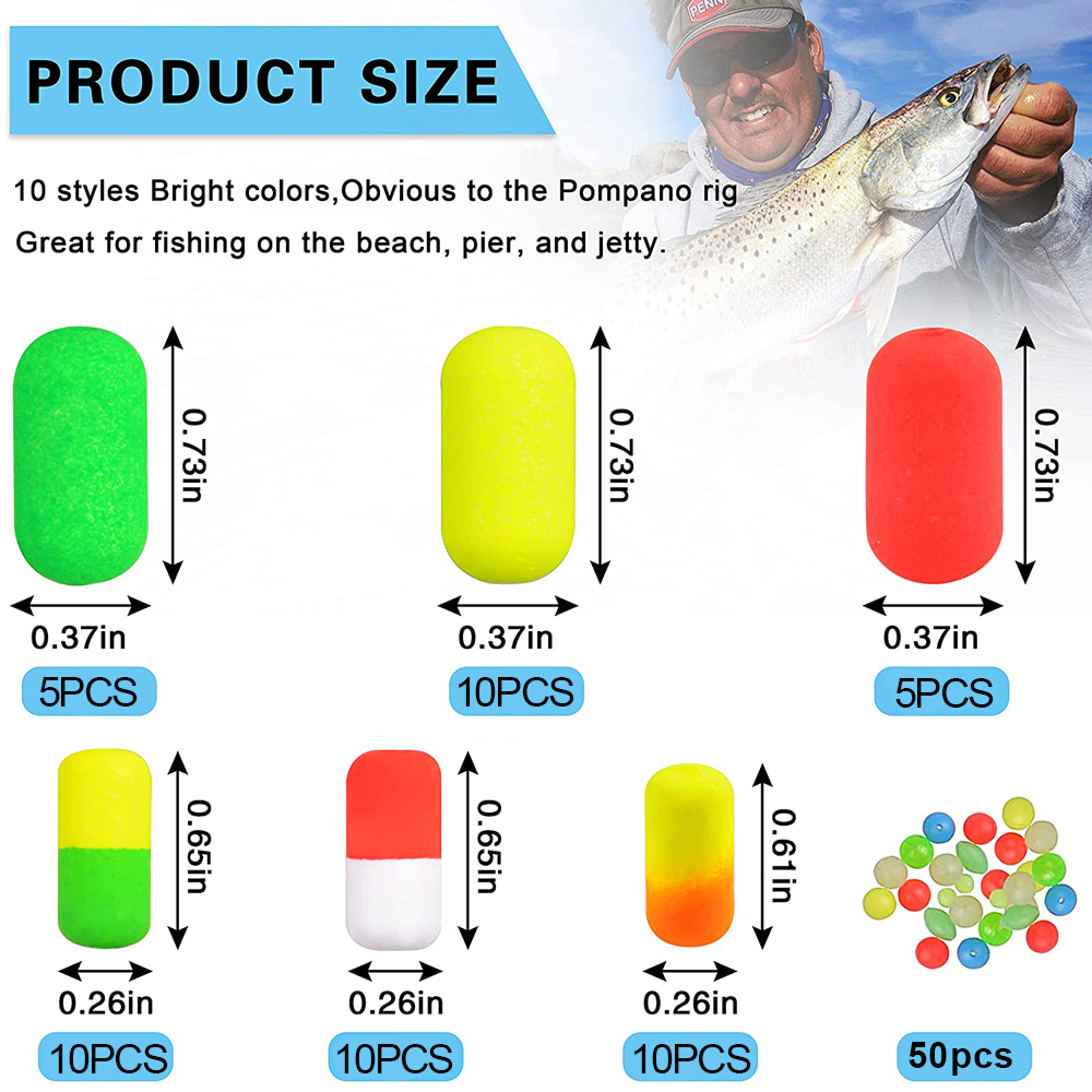 138 pz Pompano Rigs galleggian - Fishing Equipment Shop recensione e prezzo