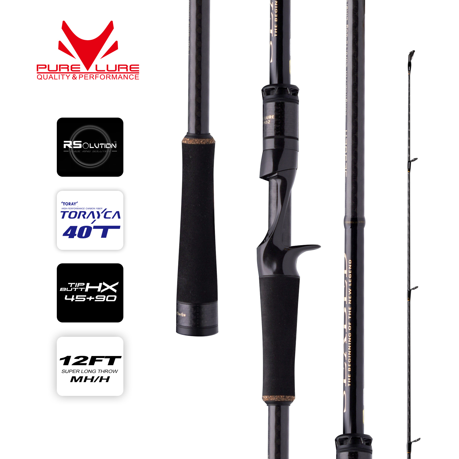 PURELURE SEABED 12FT 3.0m 3.3m - Fishing Equipment Brands recensione e prezzo